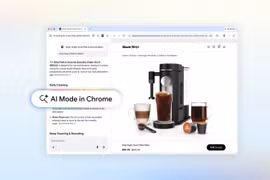 Chế độ "AI Mode" mới trên Chrome cho phép người dùng đối thoại và tóm tắt nội dung trang web ngay trong một cửa sổ duy nhất.