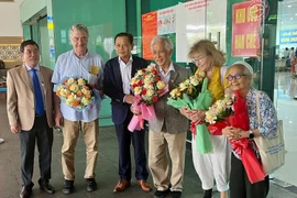 Giáo sư Serge Haroche-nhà khoa học người Pháp, Giải Nobel Vật lý 2012 đã có mặt tại Quy Nhơn (tỉnh Gia Lai) hôm nay (6-10) để tham dự Hội nghị quốc tế “100 năm Vật lý lượng tử”.