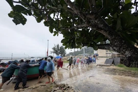 Xã đảo Nhơn Châu (Gia Lai) kích hoạt toàn bộ phương án chủ động ứng phó bão số 13 theo phương châm "4 tại chỗ"
