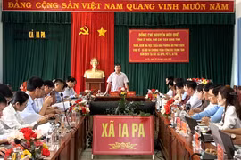 Phó Chủ tịch UBND tỉnh Nguyễn Hữu Quế cùng đoàn công tác tỉnh làm việc, kiểm tra tình hình thực hiện nhiệm vụ phát triển kinh tế - xã hội và các chương trình trọng tâm năm 2026 tại địa bàn 7 xã thuộc khu vực phía Đông Nam tỉnh.