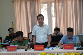 Đại diện lãnh đạo các sở, ngành đã phát biểu trao đổi làm rõ các ý kiến, kiến nghị của địa phương.