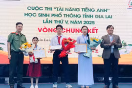 Cuộc thi “Tài năng tiếng Anh” học sinh phổ thông tỉnh Gia Lai lần thứ V tạo sân chơi bổ ích, thúc đẩy phong trào dạy và học tiếng Anh trong các trường học.