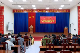 Trường Chính trị tỉnh Gia Lai tổ chức lễ khai giảng lớp Trung cấp lý luận chính trị khóa 1A hệ tập trung (niên khóa 2025-2026) tại phường Diên Hồng sáng 24-12.