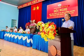 Các ứng cử viên đại biểu Quốc hội khóa XVI thuộc Đơn vị bầu cử số 4 tỉnh Gia Lai hoàn thành buổi tiếp xúc cử tri tại xã Đức Cơ và các xã khu vực phía Tây, kết thúc chương trình tiếp xúc tại 30 xã, phường.