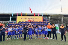 Đội Anh Phúc Đồng Nai giành chức vô địch tại Festival tuyển sinh Chiến binh tương lai năm 2026 do Học viện LPBank Hoàng Anh Gia Lai tổ chức tại Gia Lai ngày 18-1.