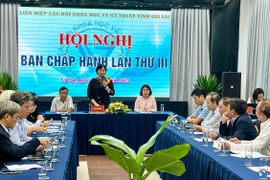 Quang cảnh hội nghị triển khai nhiệm vụ năm 2026 của Liên hiệp các Hội Khoa học và Kỹ thuật tỉnh Gia Lai diễn ra vào sáng 26-12