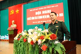 Bộ Chỉ huy Quân sự tỉnh Gia Lai tổ chức hội nghị sơ kết công tác sĩ quan dự bị giai đoạn 2020-2025 vào ngày 30-12