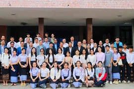 Trường Đại học Quy Nhơn tiếp nhận 32 sinh viên từ 4 tỉnh Nam Lào (Champasak, Attapeu, Sekong, Salavan) nhập học chương trình dự bị tiếng Việt ngày 30-12