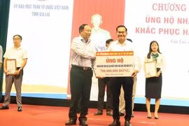 Nghĩa tình của những người con đất Võ tại TP. Hồ Chí Minh gửi về quê hương hỗ trợ người dân sau cơn bão số 13.