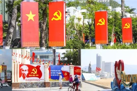 Không gian rực rỡ sắc đỏ của cờ Đảng và cờ Tổ quốc trên các tuyến phố và khu dân cư tại tỉnh Gia Lai chào mừng Đại hội đại biểu toàn quốc lần thứ XIV của Đảng.