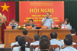 Chi cục Quản lý thị trường tỉnh Gia Lai tổ chức hội nghị triển khai công tác đấu tranh chống buôn lậu, gian lận thương mại và hàng giả năm 2026 vào chiều ngày 16-1.