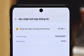 Người dân băn khoăn về sự khác biệt giữa xác thực thuê bao với nhà mạng và tích hợp thông tin SIM chính chủ trên ứng dụng VNeID.