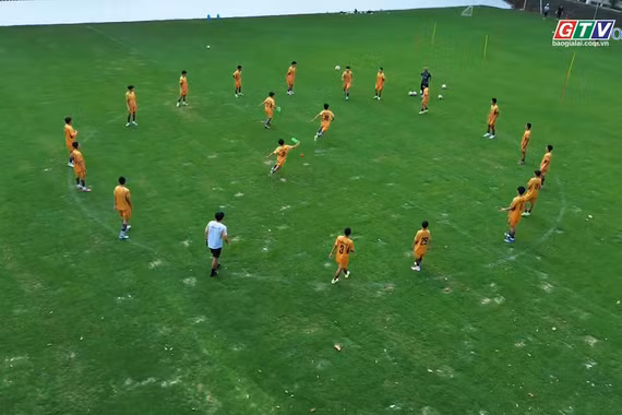 U14 LPBank HAGL tích cực tập luyện cho Festival bóng đá quốc tế