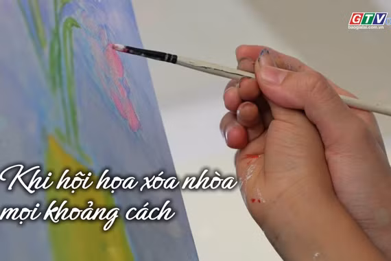 Lớp học không tường: Khi hội họa xóa nhòa mọi khoảng cách