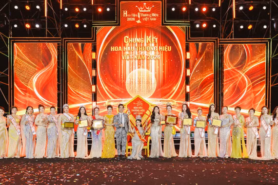 Bùi Thị Thùy Dương đăng quang Hoa hậu Thương hiệu Việt Nam 2026