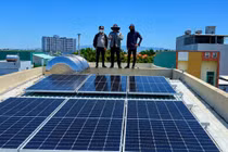Điện mặt trời mái nhà phát triển mạnh ở Quy Nhơn 