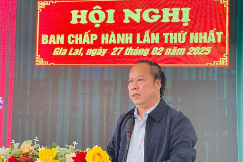 Hội nghị Ban Chấp hành Đảng bộ các cơ quan Đảng tỉnh Gia Lai lần thứ nhất