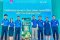 Đoàn Thanh niên BIDV Gia Lai ra mắt công trình thanh niên “Hộp thu gom pin thải”