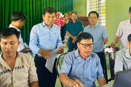 Kiểm tra tiến độ kê khai, đăng ký đất đai lần đầu trên địa bàn tỉnh Gia Lai