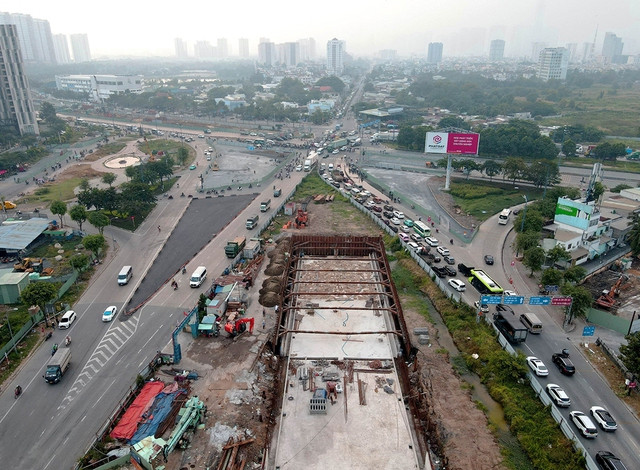 Công trình nút giao An Phú, TP.Thủ Đức (TP.HCM) Công trình nút giao An Phú, TP.Thủ Đức (TP.HCM)