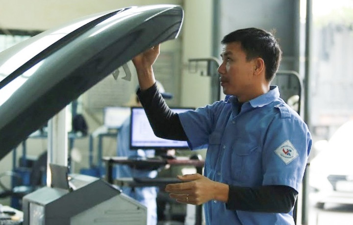 Giấy tự động gia hạn đăng kiểm cho xe gia đình chỉ có hiệu lực đến 31/12/2024. Ảnh minh họa