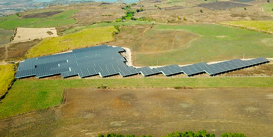 Dự án điện mặt trời mái nhà ở xã Hbông, huyện Chư Sê. Ảnh: Nguồn Internet