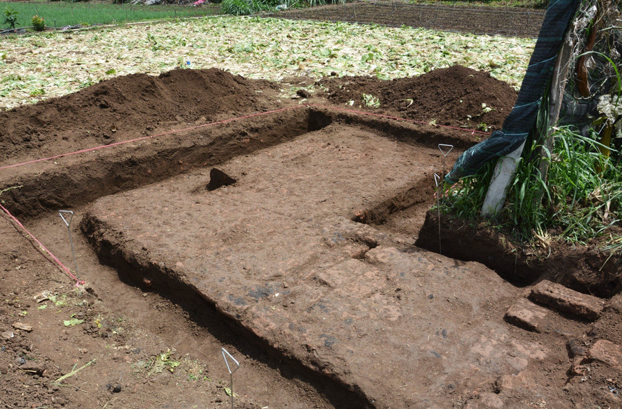 Di tích Champa An Phú, thôn 4, xã An Phú, thành phố Pleiku, tỉnh Gia Lai. Ảnh: Xuân Toản