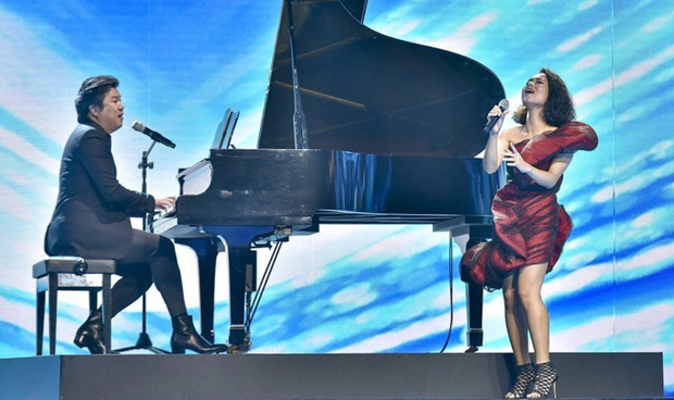 Ca sỹ Hoàng Quyên có sự hợp tác cùng nhạc sỹ Thanh Bùi trong album mới. Ảnh: NVCC Ca sỹ Hoàng Quyên có sự hợp tác cùng nhạc sỹ Thanh Bùi trong album mới. Ảnh: NVCC