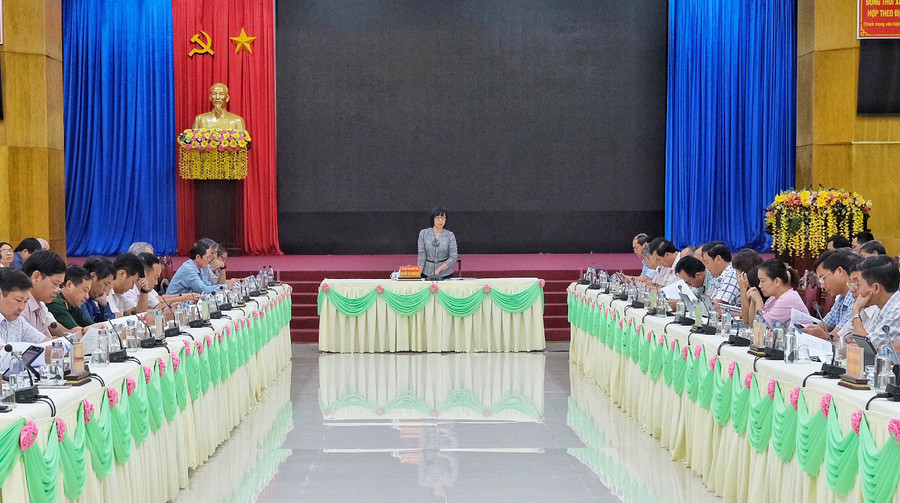 Quang cảnh cuộc họp. Ảnh: Hoàng Ngọc Quang cảnh cuộc họp. Ảnh: Hoàng Ngọc