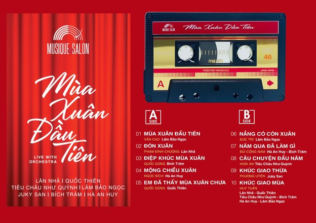 Album Mùa xuân đầu tiên gồm nhiều ca khúc xuân xưa và nay, được nhạc sĩ Đức Trí soạn hòa âm công phu Album Mùa xuân đầu tiên gồm nhiều ca khúc xuân xưa và nay, được nhạc sĩ Đức Trí soạn hòa âm công phu
