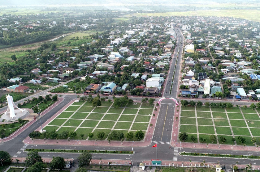 Thị trấn Phú Thiện ngày càng khang trang, hiện đại. Ảnh: Đức Phương
