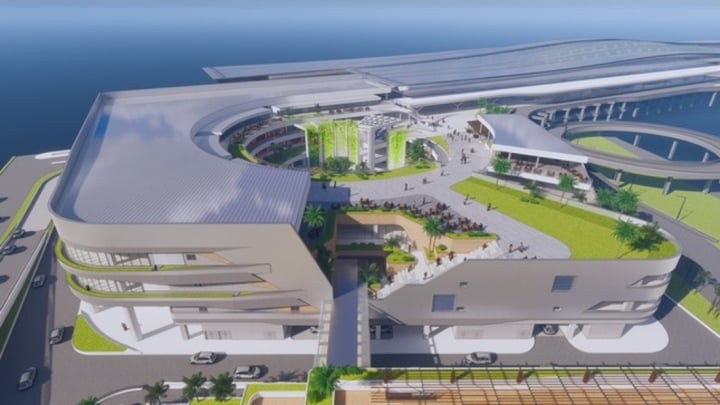 Khu vực trung tâm nhà ga T3, sẽ đặt văn phòng, trung tâm thương mại. Khu vực trung tâm nhà ga T3, sẽ đặt văn phòng, trung tâm thương mại.