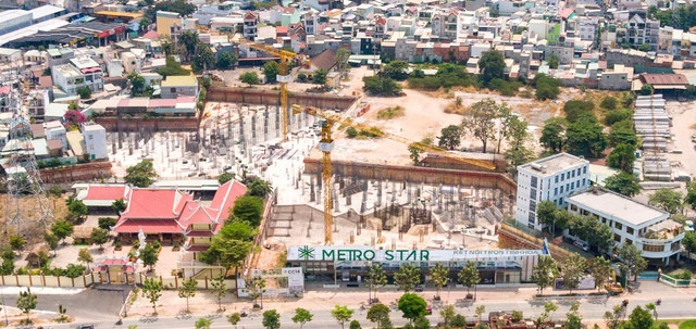 Một dự án bất động sản được UBND TP.HCM chỉ đạo tháo gỡ khó khăn. Ảnh: ĐÌNH SƠN