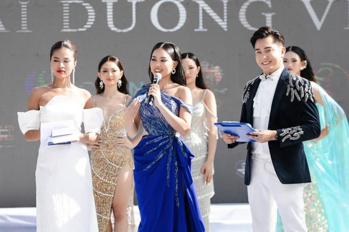 Thí sinh Thái Đào Trúc Giang. Thí sinh Thái Đào Trúc Giang.