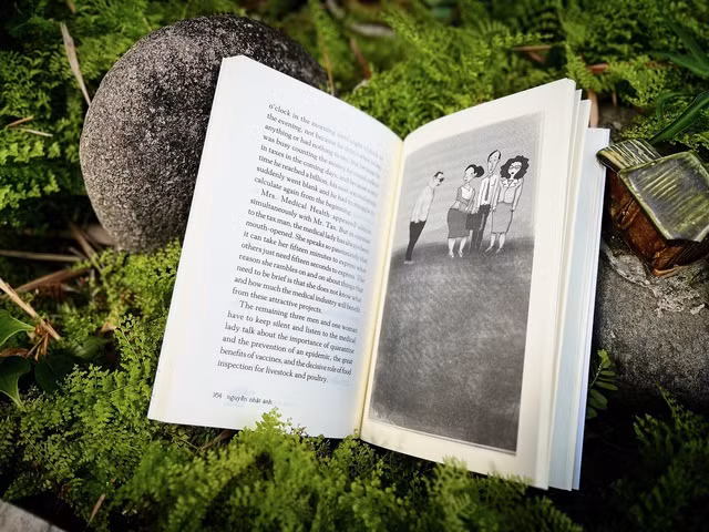 Thêm 2 tựa sách của nhà văn Nguyễn Nhật Ánh được dịch sang tiếng Anh - Ảnh 3. Minh họa quen thuộc của họa sĩ Đỗ Hoàng Tường trong tác phẩm dịch. Ảnh: NXB Trẻ