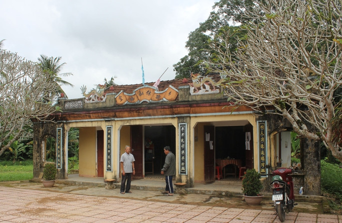 Làng cổ bên dòng Phước Giang - Ảnh 1. Đình làng Lâm Sơn