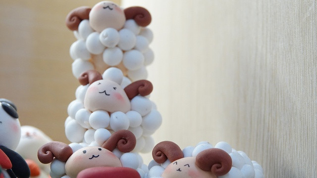 ‘Biến hóa’ đất sét, thu nhập hàng chục mỗi tháng - Ảnh 9. Một tiểu cảnh độc lạ. Ảnh: Duy Tân