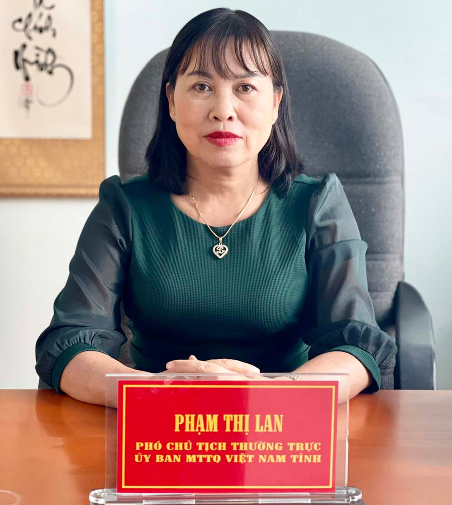 Bà Phạm Thị Lan. Ảnh: P.D Bà Phạm Thị Lan. Ảnh: P.D