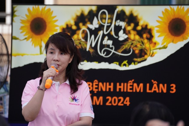 BS Nguyễn Thị Thanh Hương trong ngày hội bệnh hiếm 28.2.2024 tại TP.HCM BS Nguyễn Thị Thanh Hương trong ngày hội bệnh hiếm 28.2.2024 tại TP.HCM