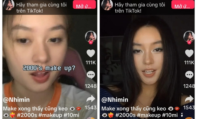 Nhi rất thích cách trang điểm theo phong cách những năm 2000. Điều này đem đến cho Nhi sự tự tin, khỏe khoắn, năng động... Nhi rất thích cách trang điểm theo phong cách những năm 2000. Điều này đem đến cho Nhi sự tự tin, khỏe khoắn, năng động...
