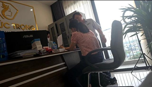 Thanh tra Sở Y tế kiểm tra một phòng khám nam khoa &quot;chui&quot;