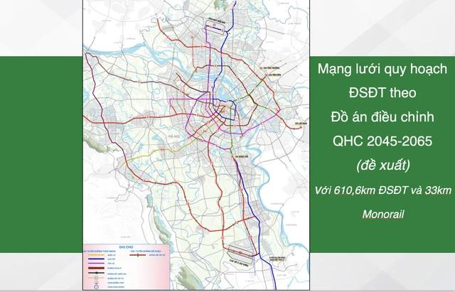 Quy hoạch mạng lưới đường sắt đô thị Hà Nội Quy hoạch mạng lưới đường sắt đô thị Hà Nội