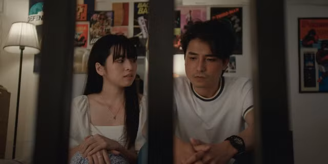 Khánh Vân và Việt Hưng trong phim