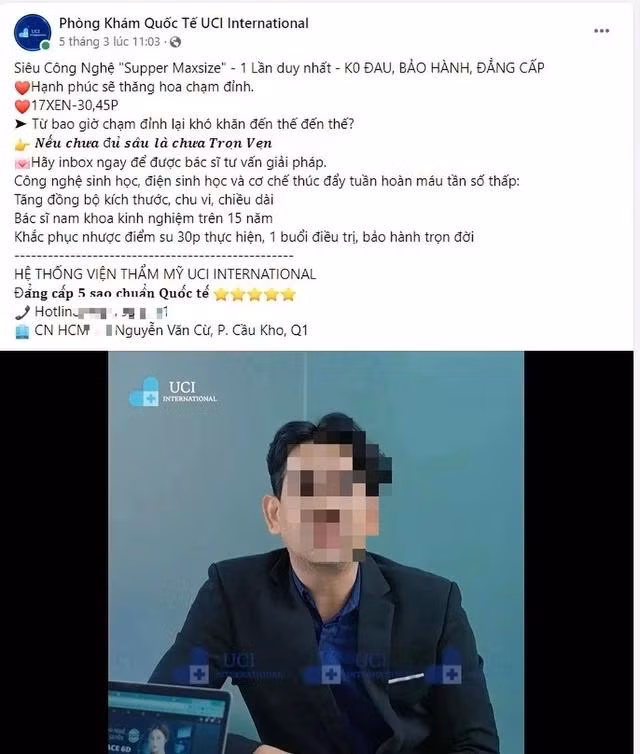 Quảng cáo của PK quốc tế UCI International Quảng cáo của PK quốc tế UCI International