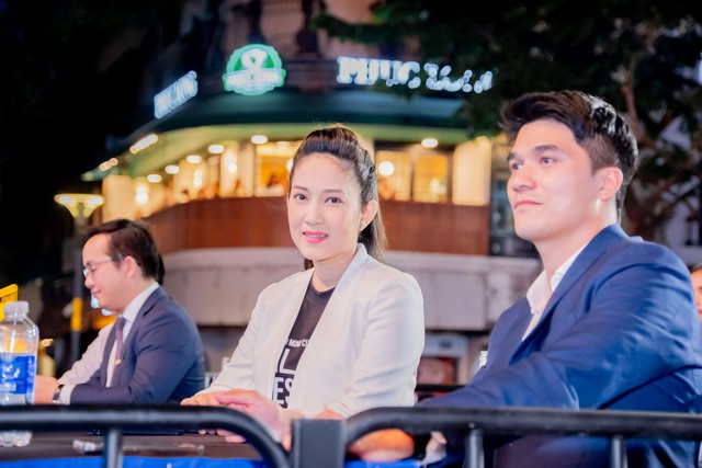 NSND Thanh Thúy - Phó Giám đốc Sở Văn hóa - Thể thao TP HCM, tham dự chương trình