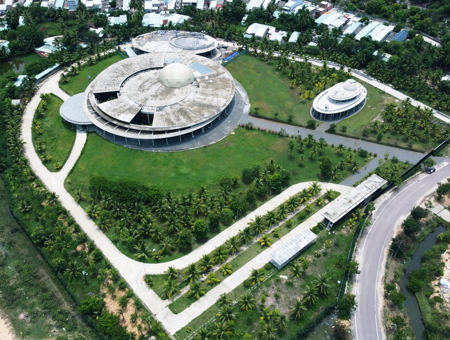 Trung tâm Khám phá khoa học và Đổi mới sáng tạo ở Quy Hòa. Ảnh: NGỌC OAI Trung tâm Khám phá khoa học và Đổi mới sáng tạo ở Quy Hòa. Ảnh: NGỌC OAI