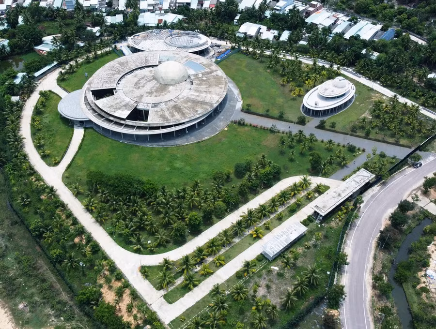 Trung tâm Khám phá khoa học và Đổi mới sáng tạo ở Quy Hòa. Ảnh: NGỌC OAI