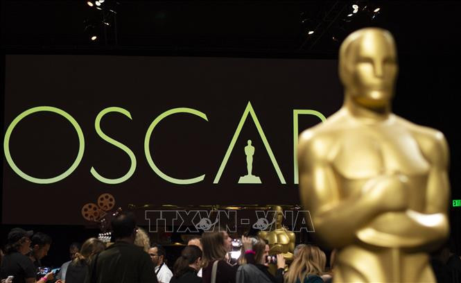 Một tượng vàng Oscar tại lễ trao giải. Ảnh tư liệu: AFP/TTXVN