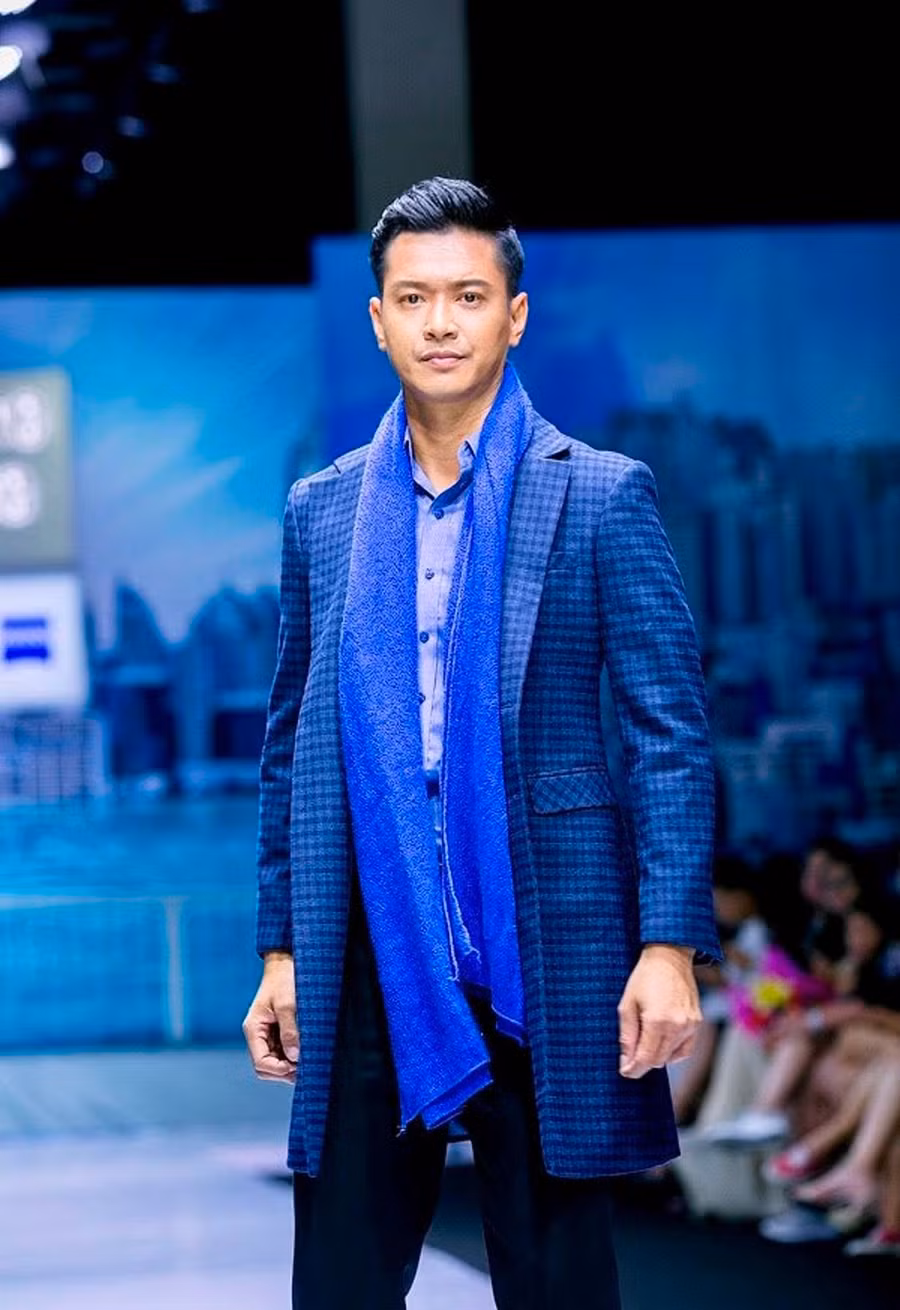 Siêu mẫu Hồ Đức Vĩnh có chiều cao 1m87. (Ảnh: BTC)