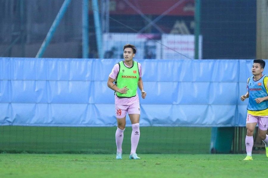 Bùi Hoàng Việt Anh đã sẵn sàng cho trận đấu